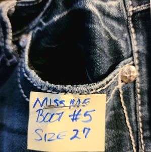 Brand new miss me jeans size 27 #5